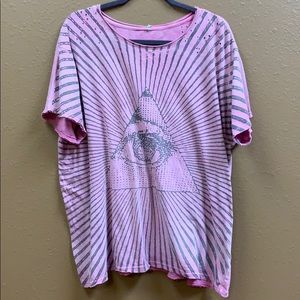 Magnolia Pearl Rays for Days Pink Cotton